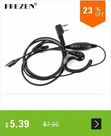 HD01 Тактический Bowman Elite II радио гарнитура наушник с U94 стиль PTT 2 Pin для Kenwood Baofeng UV-5R UV-82 двухстороннее радио