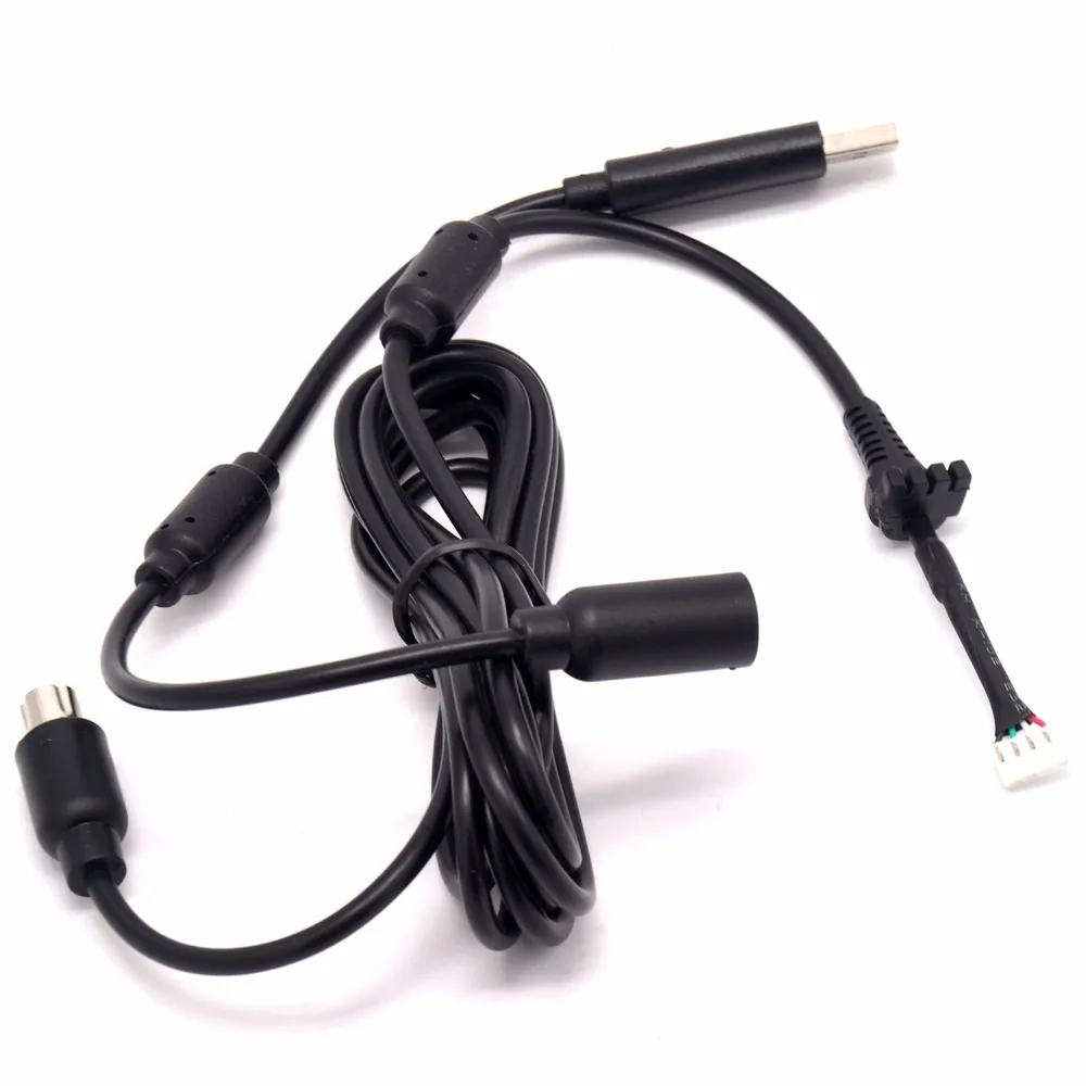 4 контакта проводной контроллер интерфейсный кабель для Xbox 360 USB Breakaway кабельный ввод шнур адаптера