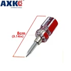 1 шт. Мультитул с крестообразным шлицем плоский наконечник Torx мини отвёртка в форме Креста с прорезями на плоской подошве с двойной головкой Разделение отвертка, категория 