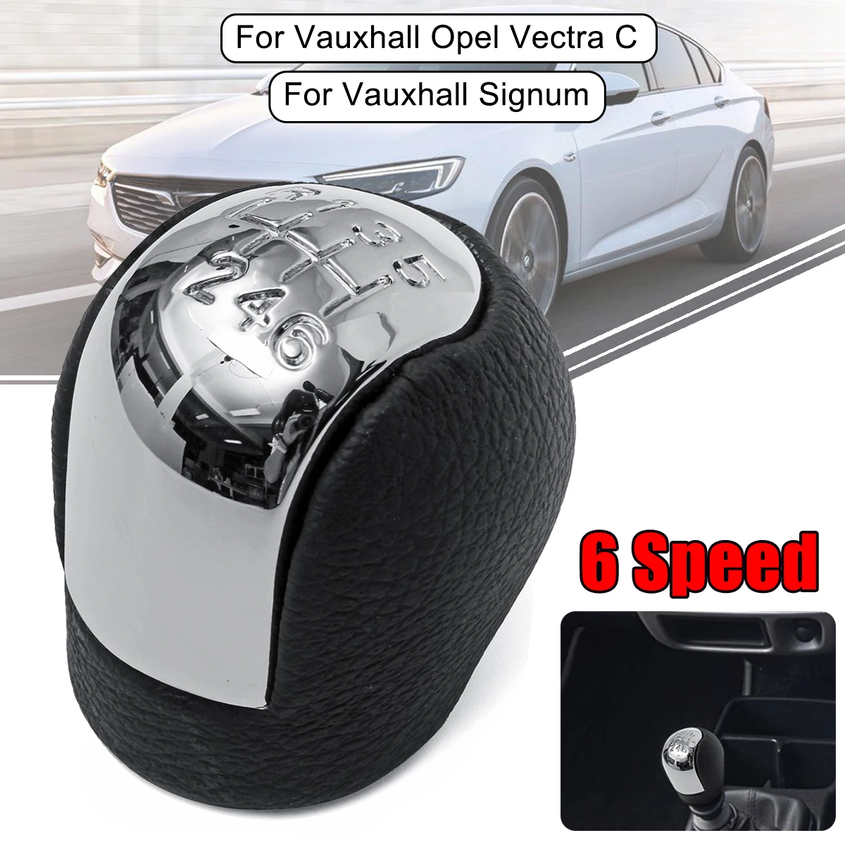 Рукоятка переключения передач с 6 скоростями для Vauxhall/Opel Vectra C Signum 2002 2005|Ручка