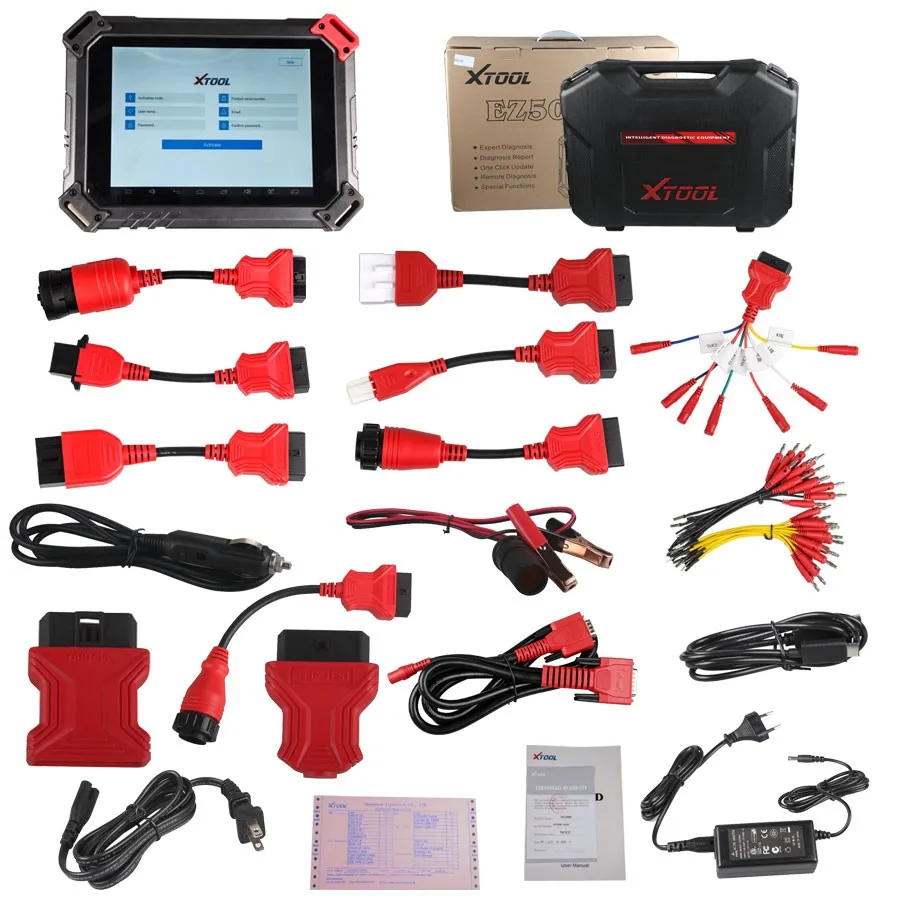 Система полнофункциональной диагностики XTOOL EZ500HD аналогичная функции PS80HD