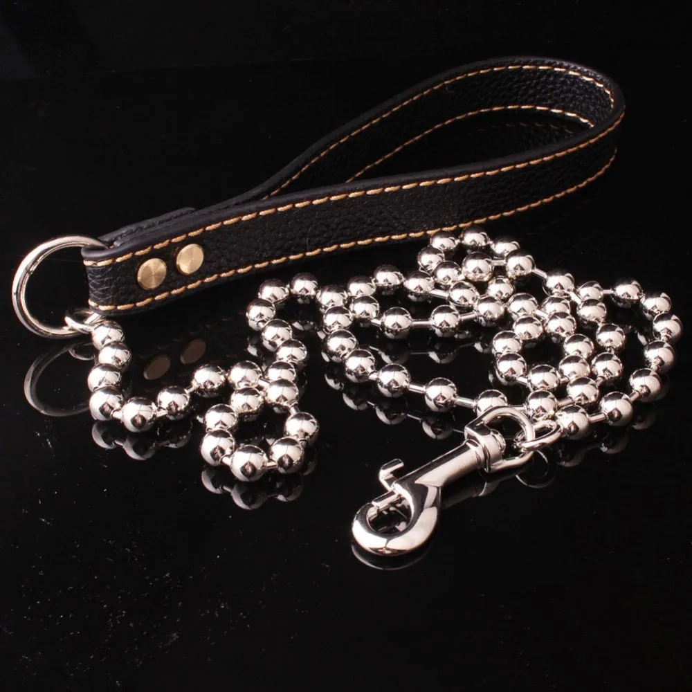 Цепочка чокер для дрессировки собак 10 мм 125 см|chain necklace|drop necklacenecklace drop |