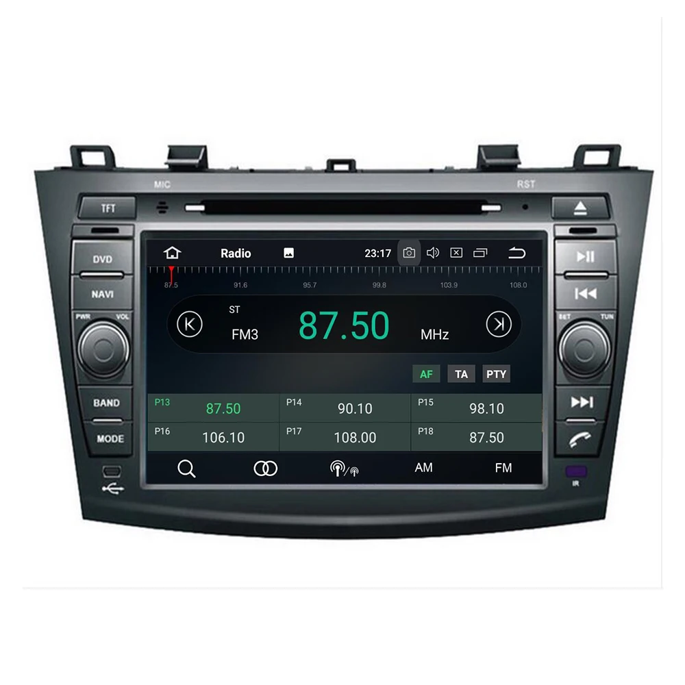 Android 10 4 + 32 Гб 8 ядер IPS автомобильный DVD GPS для Mazda 3 Axela 2009 2010 2011 2012 WIFI Авторадио