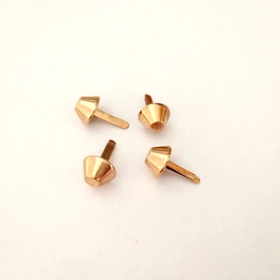 C8 15mm 50PCS 50 шт 4 цвета Brads для скрапбукинга DIY аксессуары фотоальбом рамки украшения-брадсы ручной работы украшения для скрапбукинга - Цвет: C8 15mm 50PCS