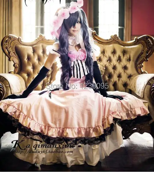 Костюм черного Батлера для косплея Phantomhive|ciel phantomhive cosplay costume|cosplay costumeciel |