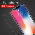 Защитный чехол, закаленное стекло 9h для Iphone 6 s 5 6 S E Se S5 S6 7 8 Plus X Xs Max Xr 5c