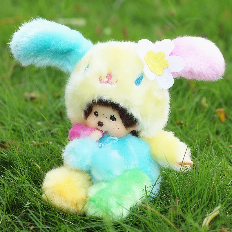 Kawaii Kiki 20 см Животные Мультфильм Красочные Monchichi плюшевые куклы мягкие игрушки