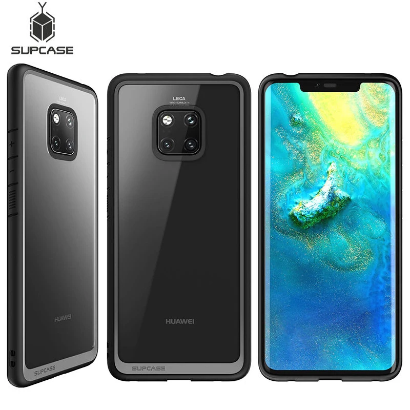 Для huawei mate 20 Pro Чехол LYA-L29 SUP чехол UB стиль противоударный Премиум гибридный защитный ТПУ бампер+ PC прозрачная задняя крышка