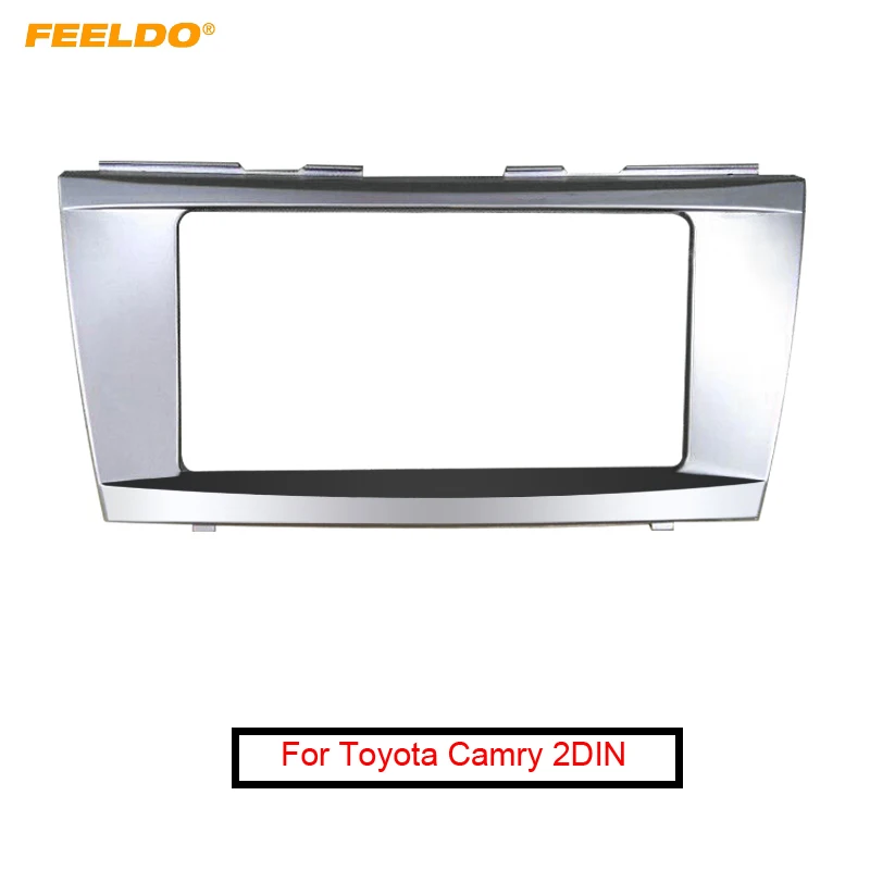 

Автомобильный переходник для аудиопанели FEELDO 202x102 мм для Toyota Camry 2006-2011 установка DVD Радио панели приборной панели # MX3854