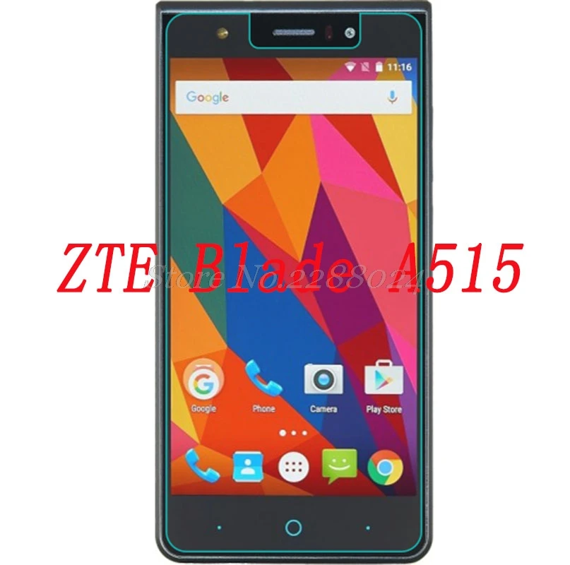 Закаленное стекло 9h для смартфона ZTE Blade A515 A511 Взрывозащищенная защитная пленка
