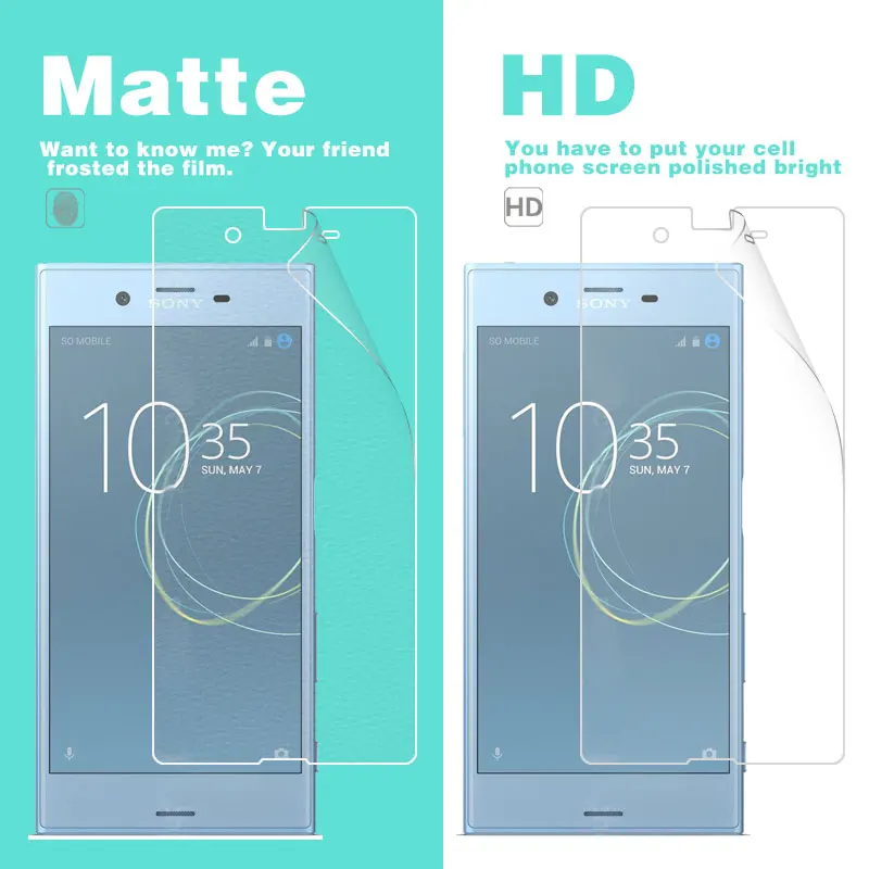 Матовая пленка и глянцевая для Sony Xperia XZS G8231 G8232 5 2 in LCD HD прозрачная Антибликовая