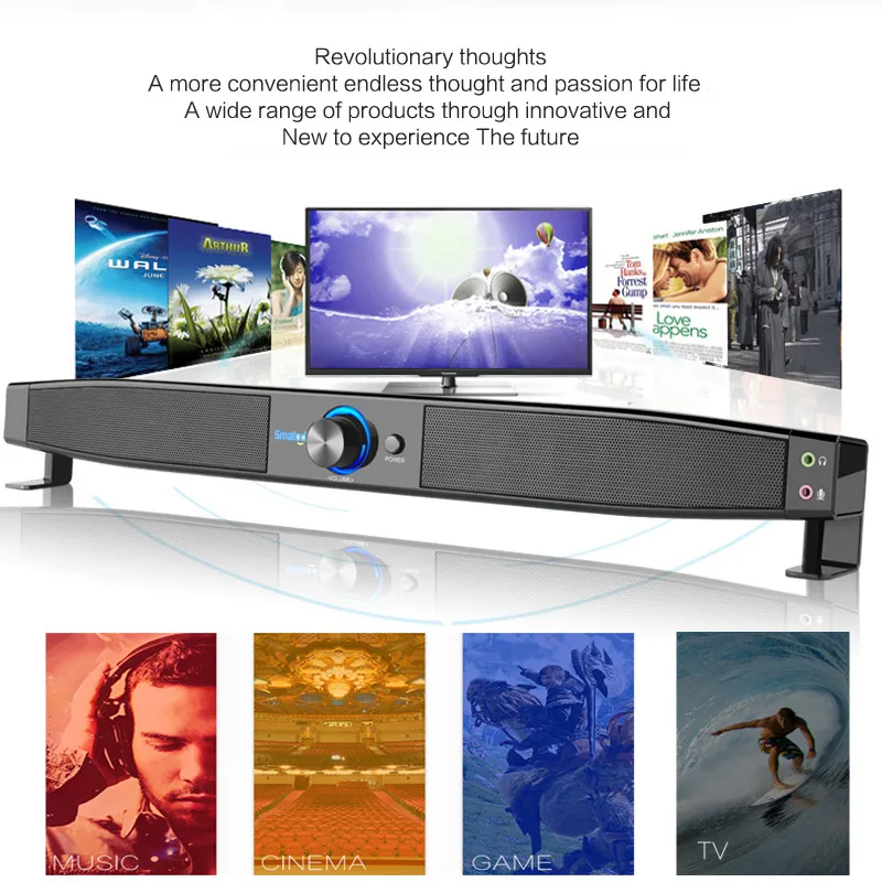 CUJMH мультимедиа Динамик Саундбар HIFI сабвуфер стерео s вечерние дома Театр для