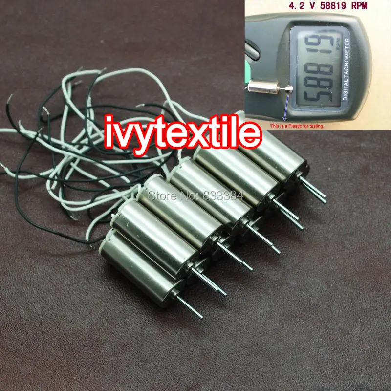 Новинка 20 шт. 7*16 мм двойной мотор без сердечника Высокоскоростной магнитный 3.7V1.8A