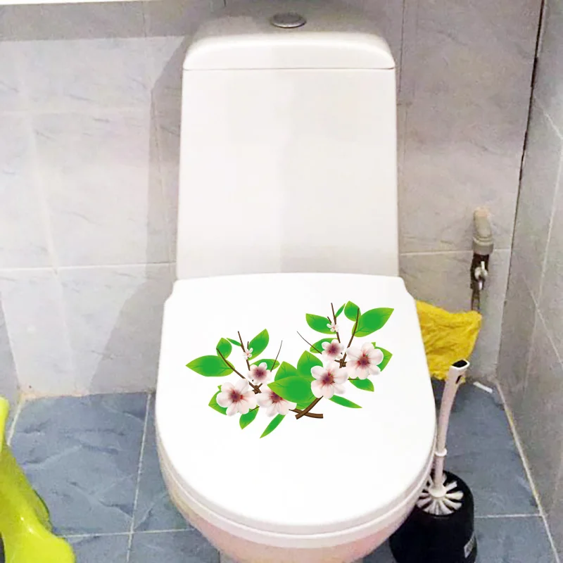 YOJA 22 5x14 9 см мультяшный розовый цветок детская комната Настенный декор наклейки