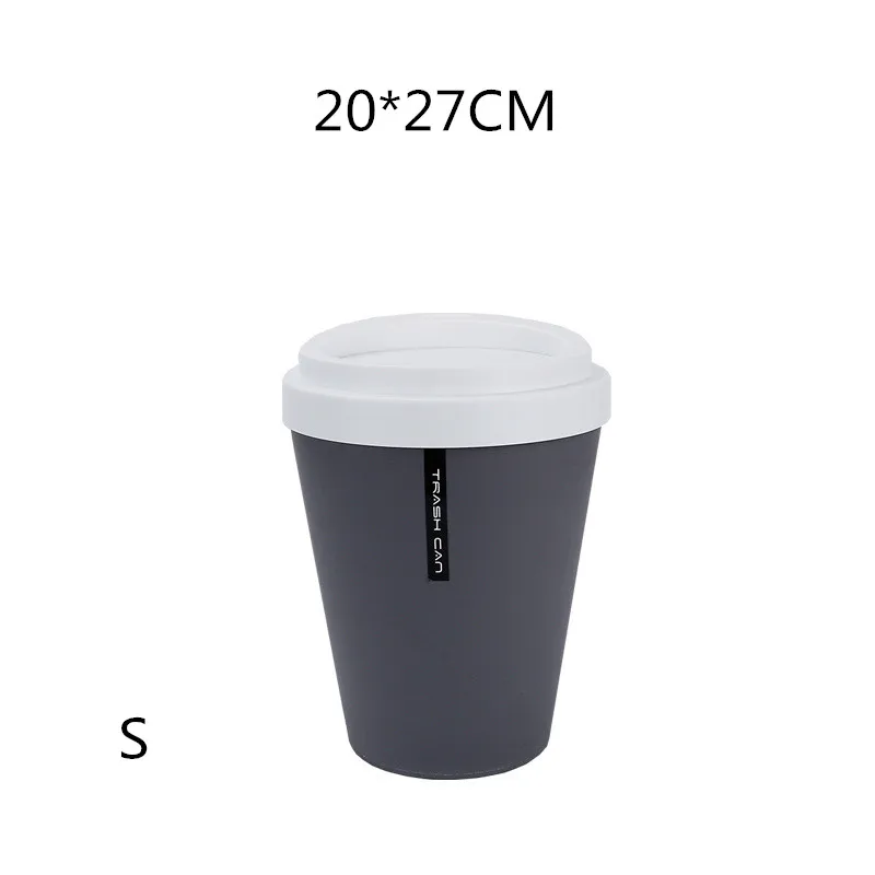 2 Desktop Mini Waste Bins Creative Quality Plastic Paper Garbage Home Office Kitchen Bathroom Corner Dustbins Cleaning Accessories - Цвет: 2