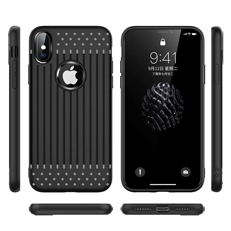 100 шт. Accessfine чехол для телефона iPhone XS Max XR X 6 7 8 плюс Чехол противоударный мягкий ТПУ