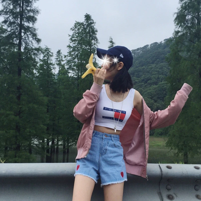 2018 новые женские летние шорты с милой вышивкой сердца джинсовые короткие высокой