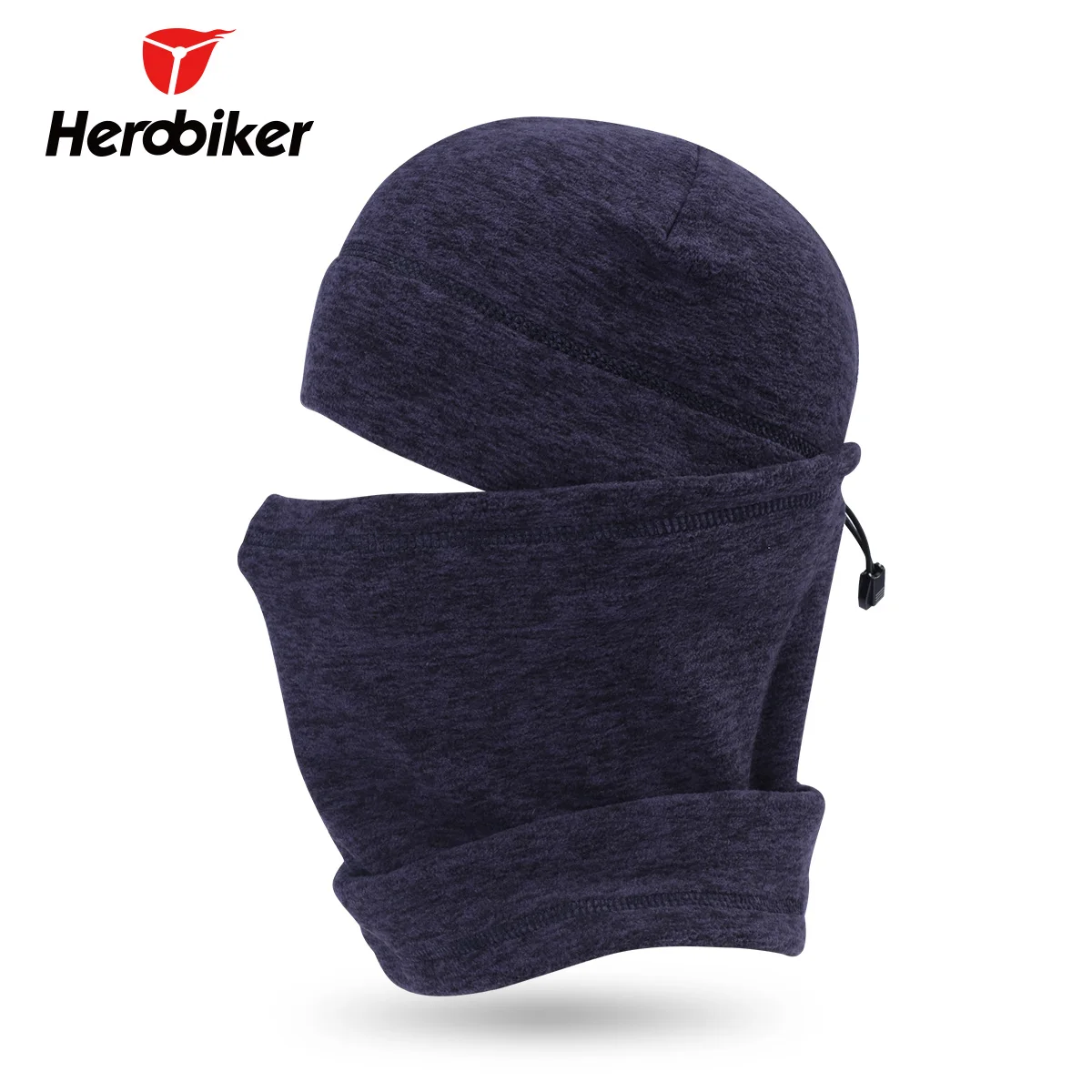 HEROBIKER Motorcycle Face Mask Thermal Fleece Winderproof Cold-proof Balaclava Moto Autumn Winter Cycling Skiing Hat | Автомобили и