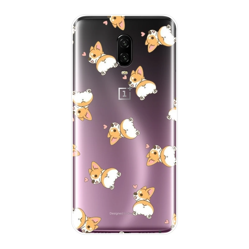 Мягкий чехол для телефона Shiba Inu Dog милый силиконовый OnePlus 6 6T 5T 3 3T 3T|Бамперы| |