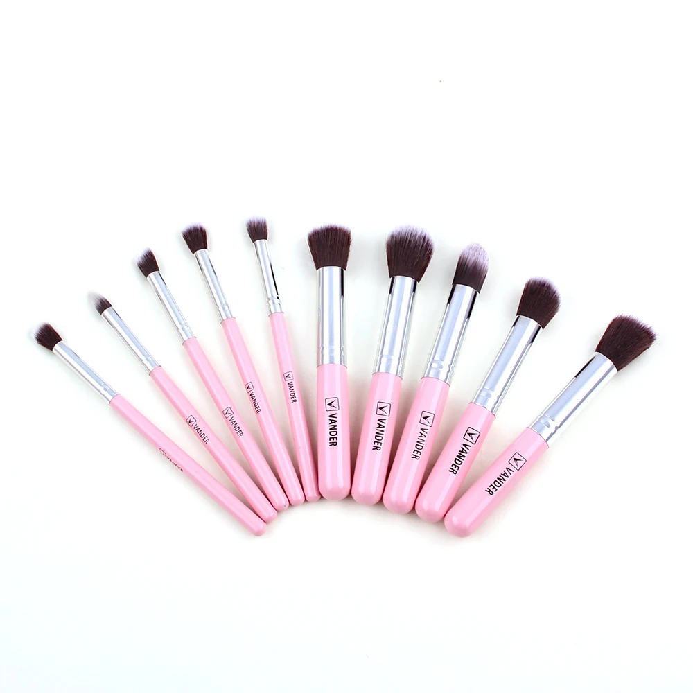 Набор кисточек для макияжа набор 10 шт.|foundation brush|brush forblush contour |