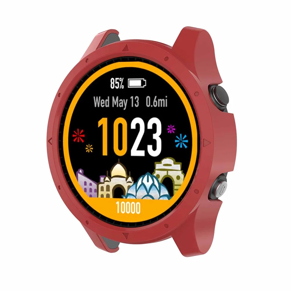 

Fashion Colorful Protective Cover For Garmin Forerunner 935 / 945 PC Watch Case Smartwatch Bracelet Sports Shockproof Shell