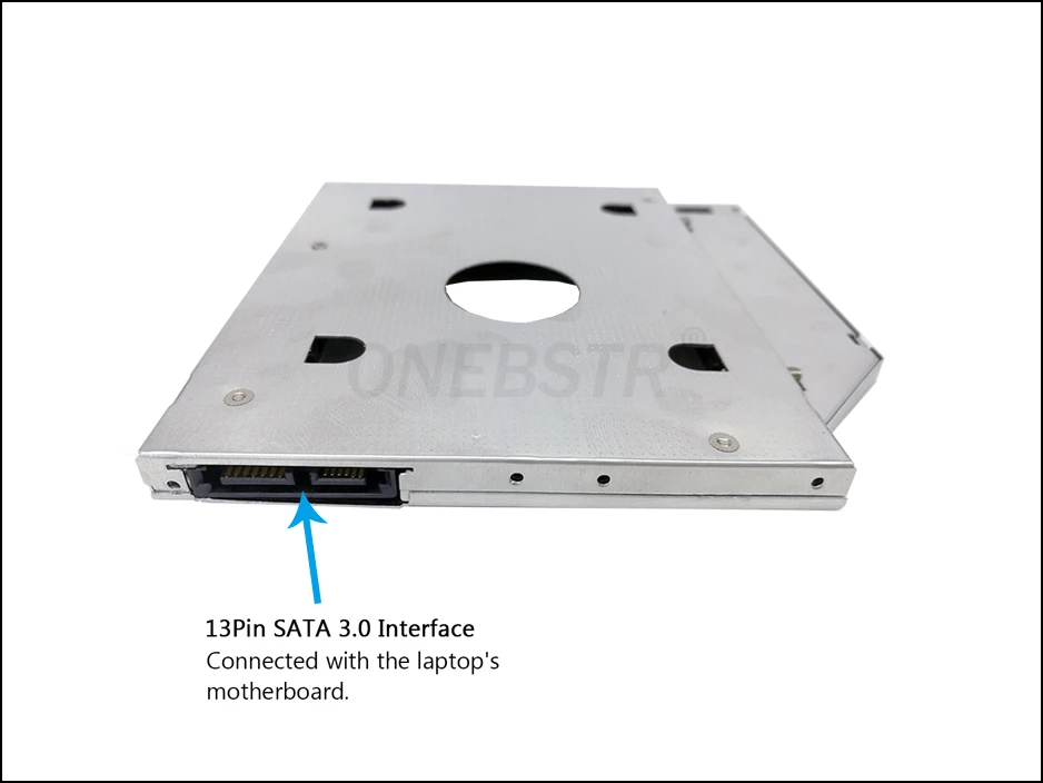 Универсальный SATA 3,0 2nd HDD Caddy ноутбук корпус 9,5 мм 12,7 мм 2," 2 ТБ SSD чехол жесткий диск Ноутбук DVD-ROM
