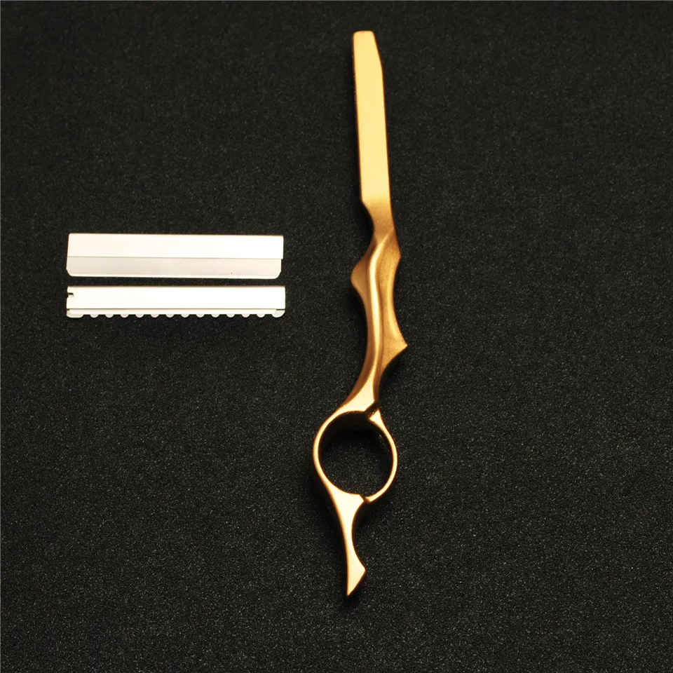 Профессиональная парикмахерская бритва из нержавеющей стали острое лезвие с