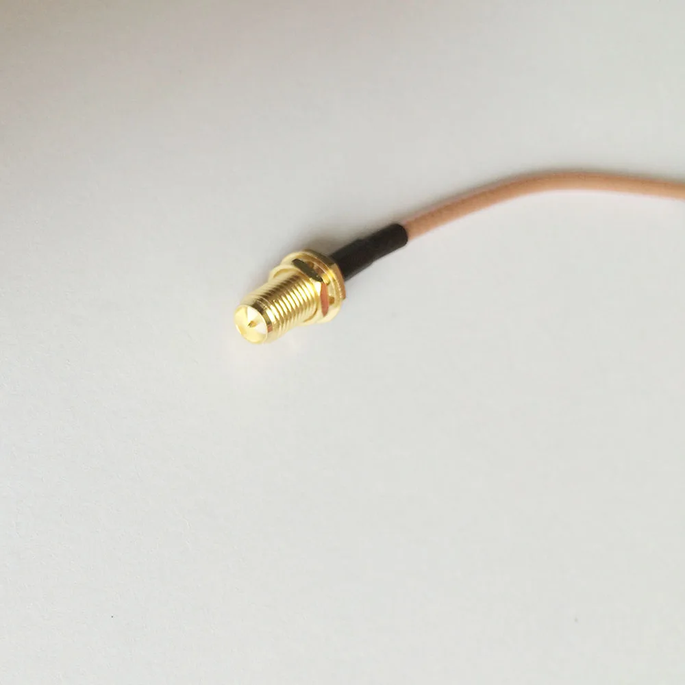 ALLISHOP 20 см RP SMA женский с гайкой Blukhead в Штекер РЧ кабель Pigtail RG316D двойной