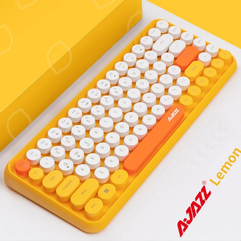 Многофункциональная клавиатура Ajazz 308 2 универсальная беспроводная Bluetooth в стиле