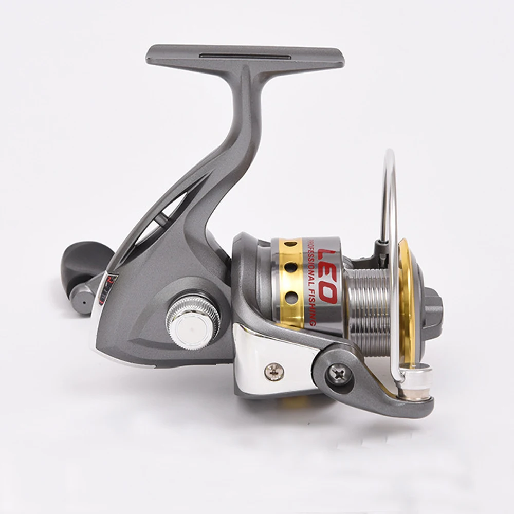 2017 New Style LEO Fishing Reels LE1000- 7000 Series Fake Bait Metal Pre-loading Spinning Wheel Sea 5.5:1 Gear Ratio | Спорт и