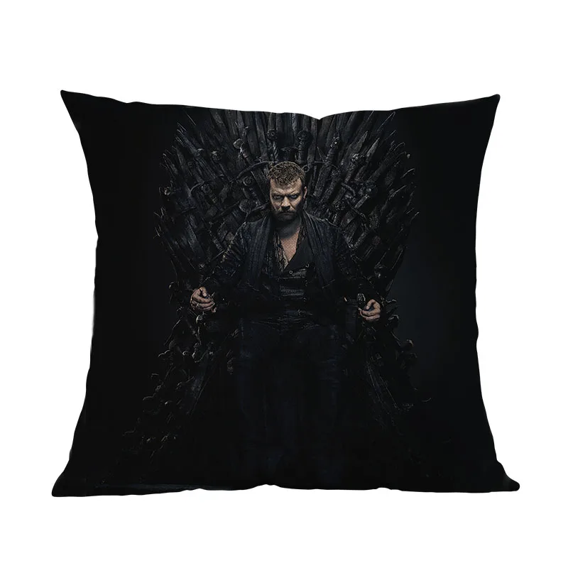 Euron Greyjoy Темный цвет Игра престолов 8 символов Дейенерис Джон Сноу Железный Трон наволочка для дома диван стул украшение автомобиля чехлы для подушек - Цвет: Euron Greyjoy