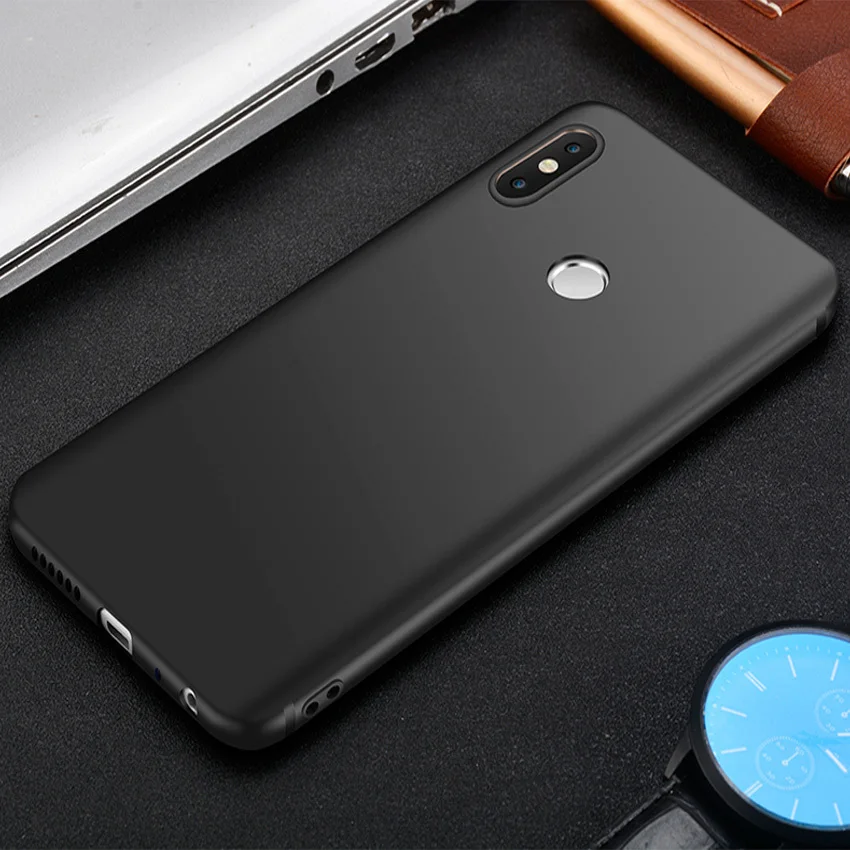 Чехол для Xiaomi Redmi Note 5, чехол для Xiaomi Redmi Note 5 Global, тонкий силиконовый мягкий чехол для телефона, чехол для Redmi Note 5 Pro Note5 - Цвет: Black