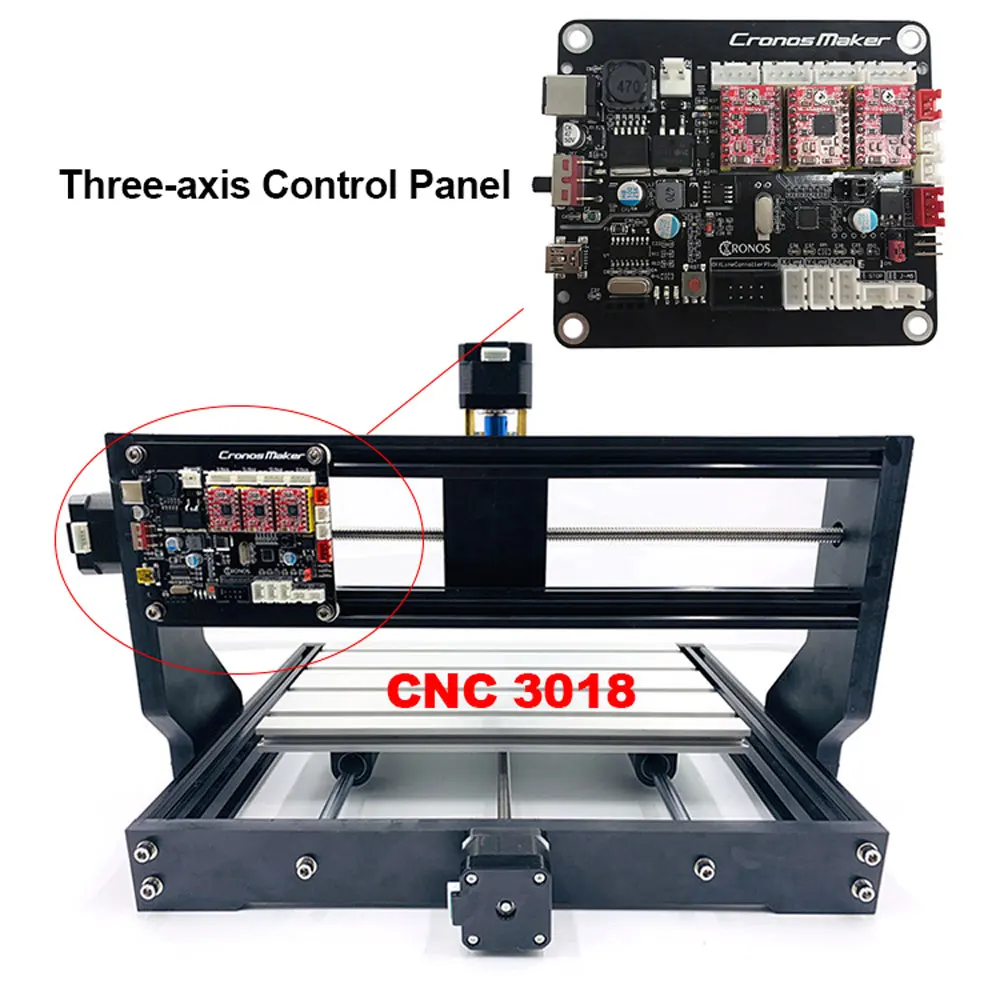 Professional 3-Axis Controller Board GRBL USB Driver Board TTL PWM For CNC 3018/2418/1610 Laser Engraving Machine Carving enlarge