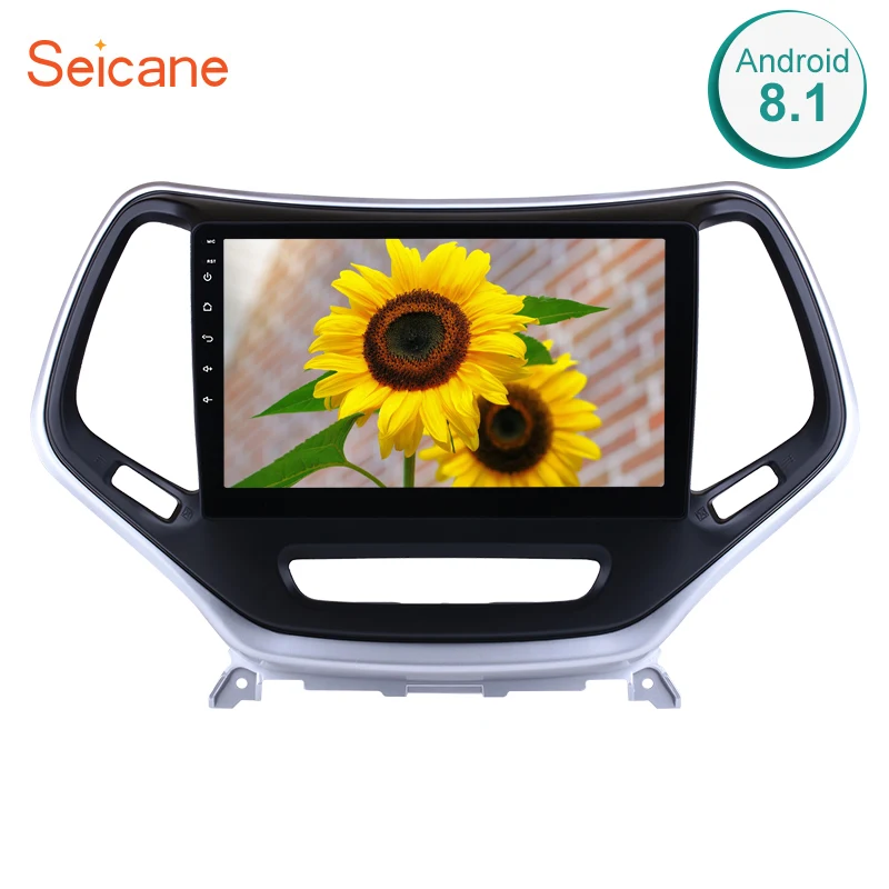 Seicane 2Din Android 8 1 10 1-дюймовый автомобильный радиоприемник GPS Bluetooth четырехъядерный