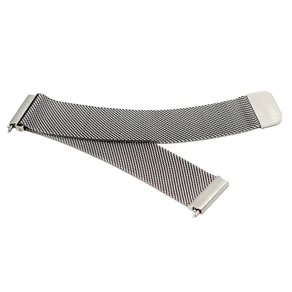 Миланская петля ремешок 16 мм 18 мм 20 мм 22 мм для Longines Master Conquest Quick Release Watch Band с магнитной пряжкой браслет - Цвет ремешка: Silver