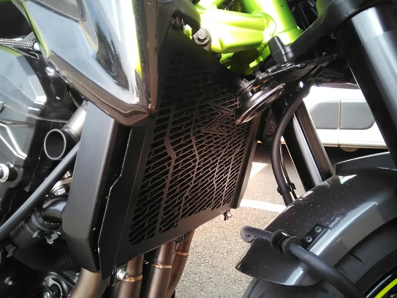 Для Kawasaki Z900 2017 Защитная крышка радиатора Z 900 100% Новый бренд|grill guard|radiator grille guard