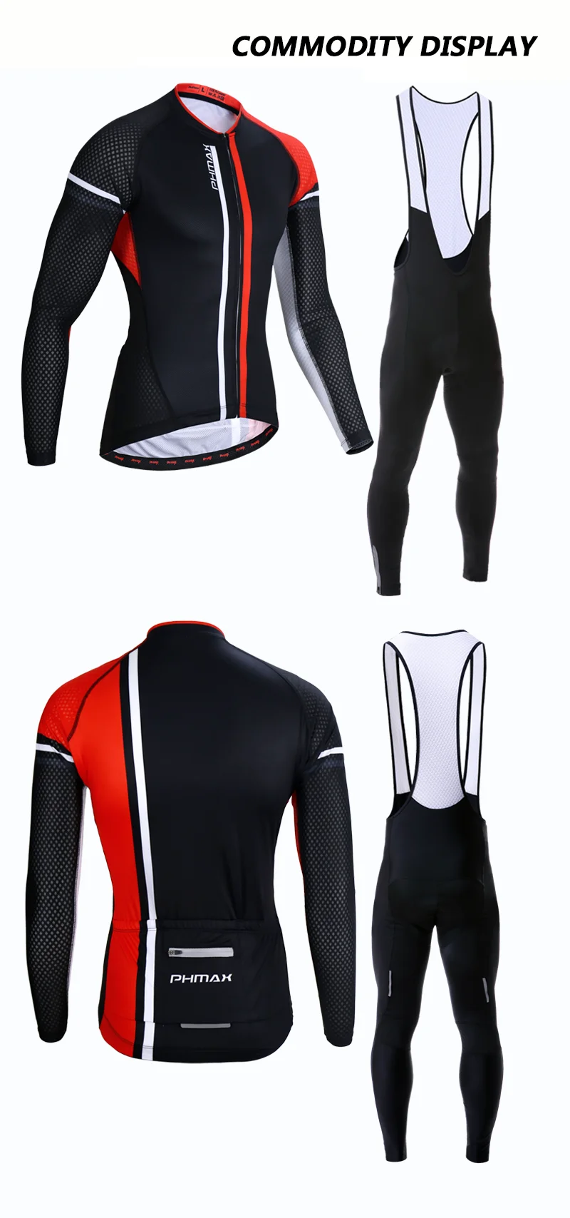 PHMAX MTB Одежда для езды на велосипеде костюм велосипед спортивная одежда Ropa Ciclismo Pro Велоспорт Джерси комплект для велоспорта велосипедная форма