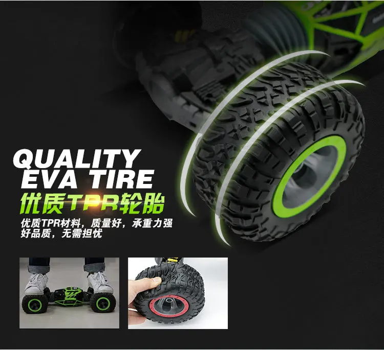 Игрушечная машинка Bigfoot elctric RC 2168 2,4 г 1:10 49 см 20 км/ч 4WD Двусторонняя деформация высокая скорость вездеход переворачивается трюк RC автомобиль