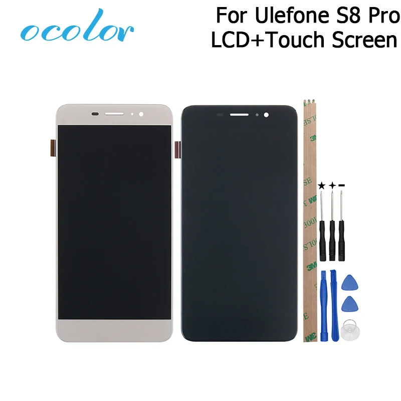Ocolor для Ulefone S8 Pro ЖК дисплей Дисплей и Сенсорный экран 5 3 дюймов дигитайзер в сборе