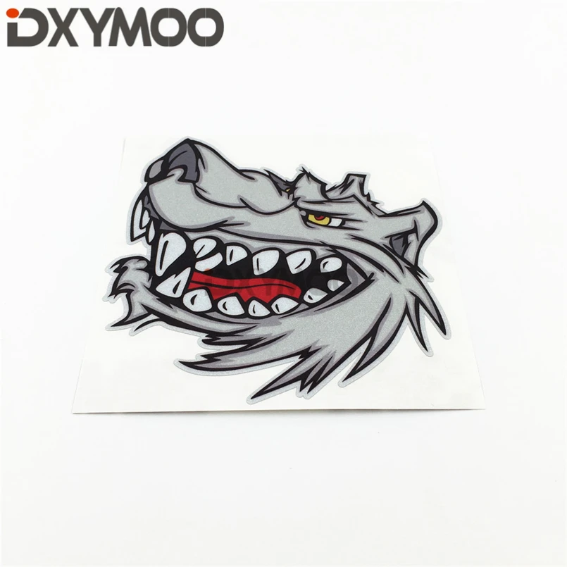 Классные наклейки с головой животного волка для кузова автомобиля