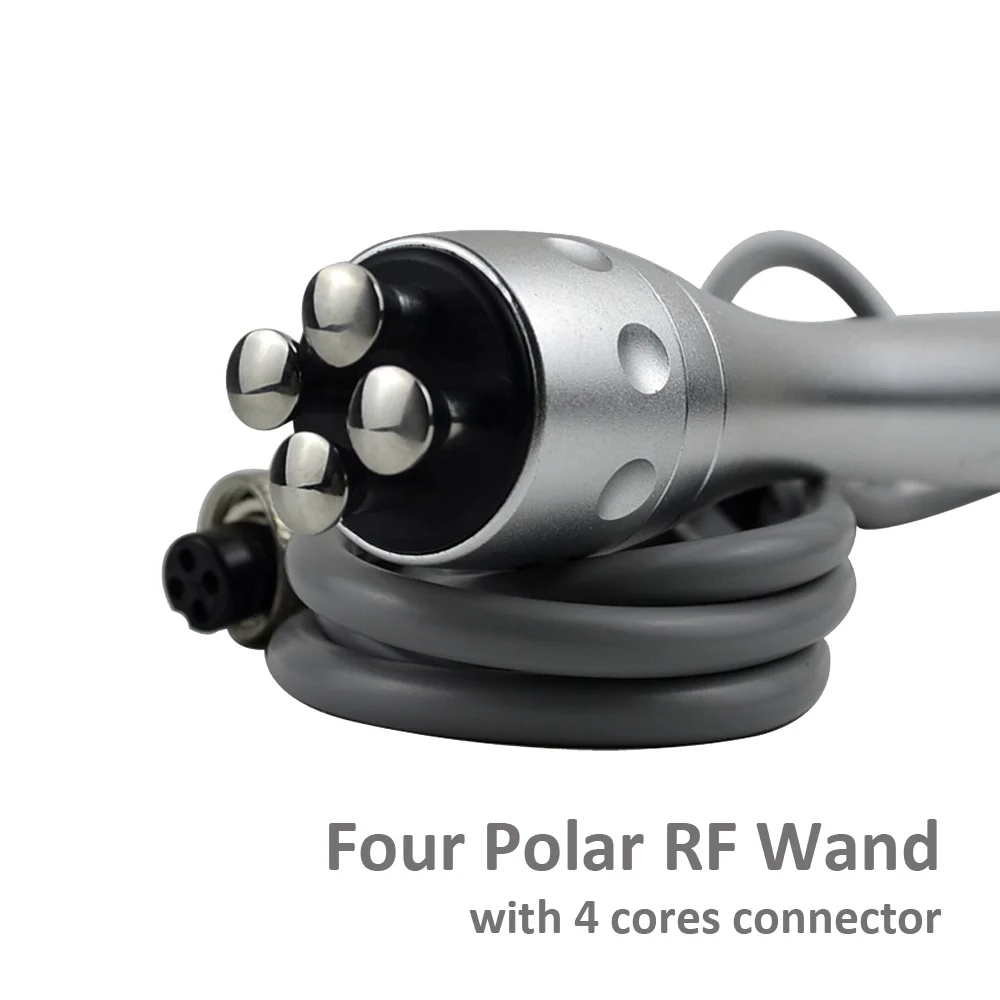 Four Polar RF Wand Домашнее использование портативная радиочастотная машина RF подтяжка кожи биполярная многополярная RF против морщин омоложение лица - Цвет: Four Polar RF Wand