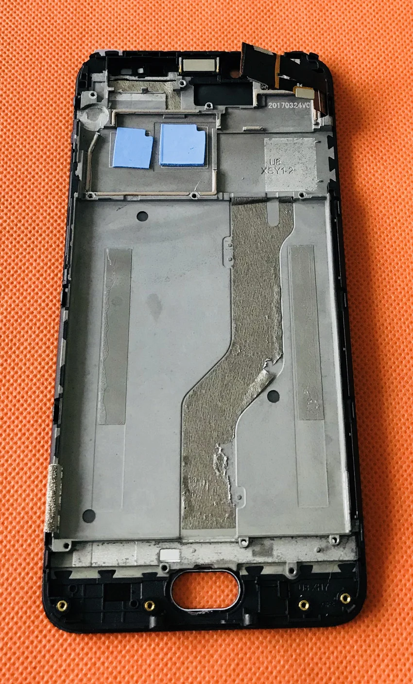 Used Original LCD Display Screen+ Touch Front Frame For UMIDIGI Z1 MT6757 Octa Core 5.5&quot FHD Free shipping | Мобильные телефоны
