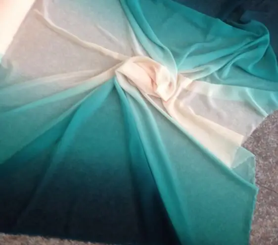 Платье для косплея из шифоновой ткани с эффектом омбре 75D|Ткань| |