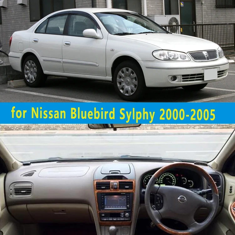 

car dashmats car-styling accessories dashboard cover for Nissan Bluebird Sylphy 2000 2001 2002 2003 2004 2005 rhd