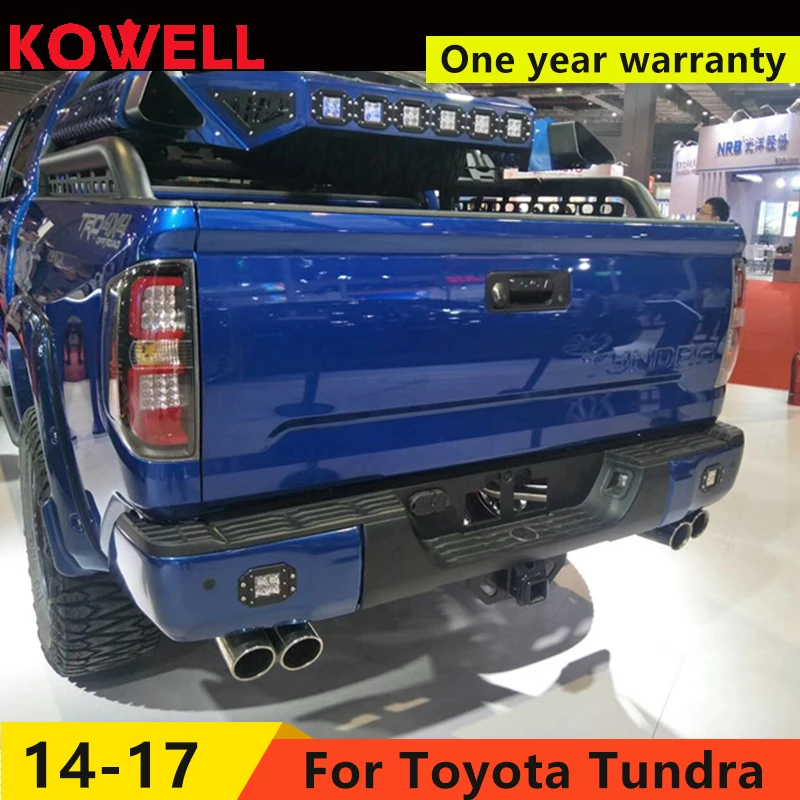 

KOWELL Car Styling for 2014-2016 Tundra taillights LED Tail Lights Rear Lamp LED DRL+Brake+Park+Signal Stop Lamp