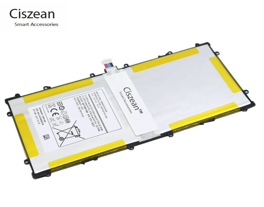 Аккумулятор Ciszean P8110 SP3496A8H 1x3 75 в 9000 мАч для Samsung Google Nexus 10 HA32ARB|Аккумуляторы