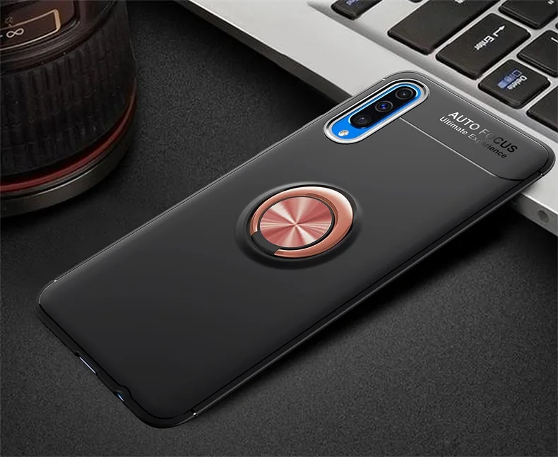 Мягкий чехол Koosuk для samsung A10, A20, A30, A40, A50, A70, автомобильный держатель, кольцо, Brackct, задняя крышка для телефона, чехол для samsung Galaxy A70, A50