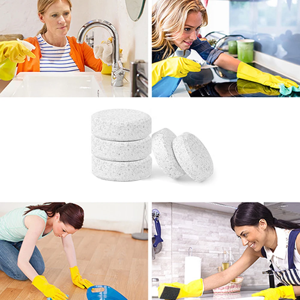 10/20PCS Multifunctional Effervescent Spray Cleaner Tablets Home Glass Concentrate Toilet Floor kitchenware | Дом и сад