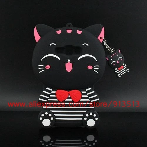 Чехол для samsung J1 3D мультяшный Кот кролик Минни Единорог бутылка сова кошка мягкий чехол s для samsung Galaxy J1 J120 - Цвет: 2