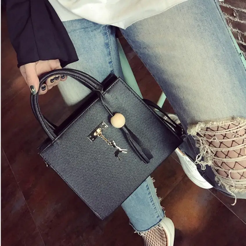 Molave сумка новый высокого качества Модные кожаные олень кисточкой Crossbody Сумочка